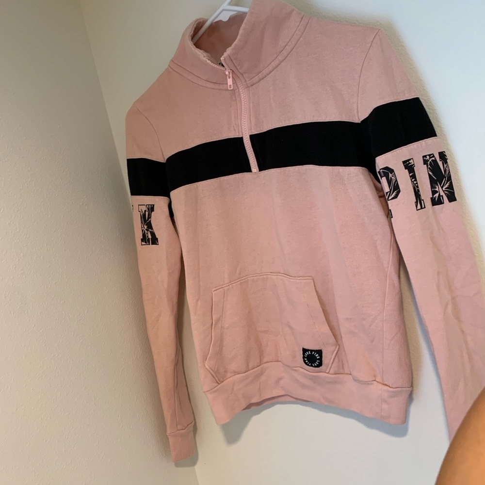 PINK quarter zip